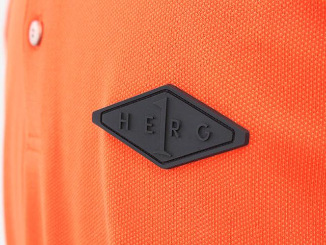 HERG1 スタンドカラーポロシャツ gu23pr11 ディティール
