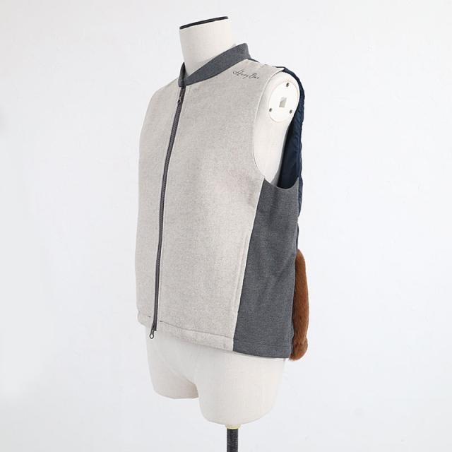 HERG1 中綿ベスト gw23ai22 ディティール