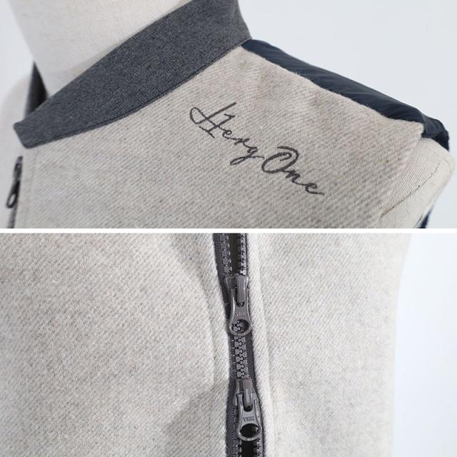 HERG1 中綿ベスト gw23ai22 ディティール