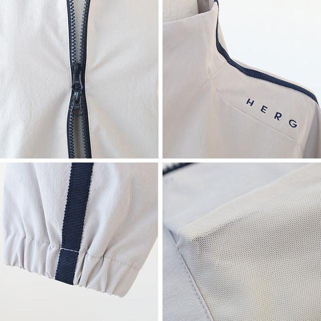 HERG1 ウインドブレーカー gw23ai31 ディティール