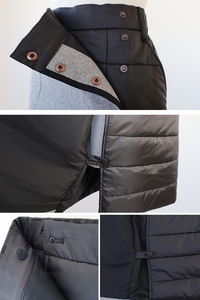 HERG1 ラップスカート gw23ai42 ディティール