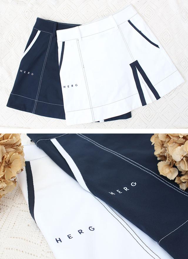 HERG1 ストレッチスリットスカート gw23pe42 サムネ