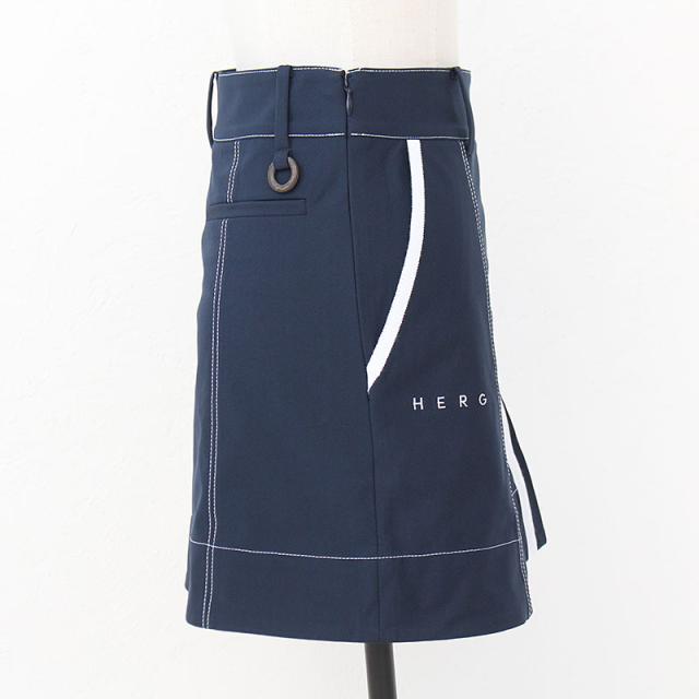 HERG1 ストレッチスリットスカート gw23pe42 ディティール
