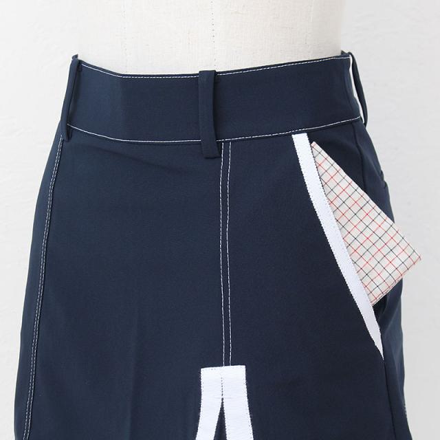 HERG1 ストレッチスリットスカート gw23pe42 ディティール