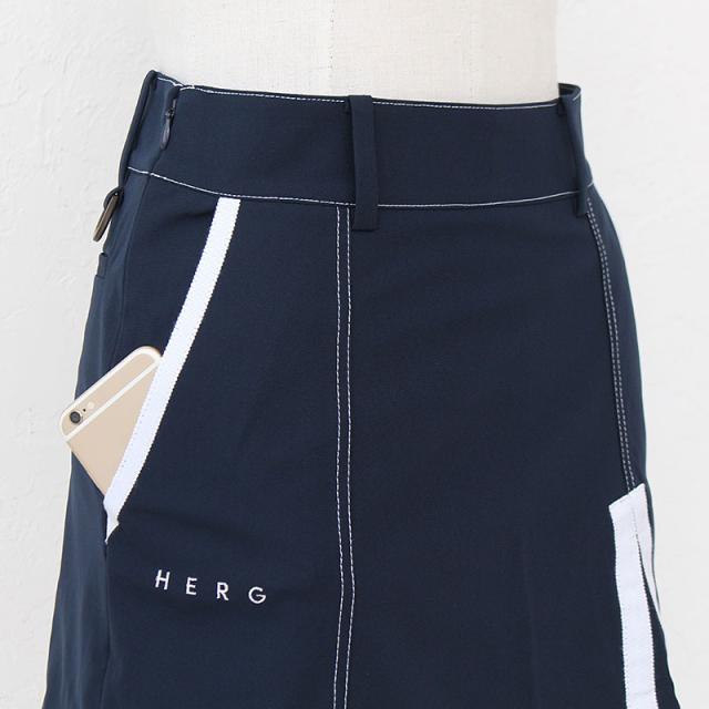 HERG1 ストレッチスリットスカート gw23pe42 ディティール