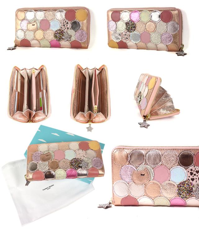 ポイント10% ツモリチサト tsumori chisato 財布 新マルチドット 長