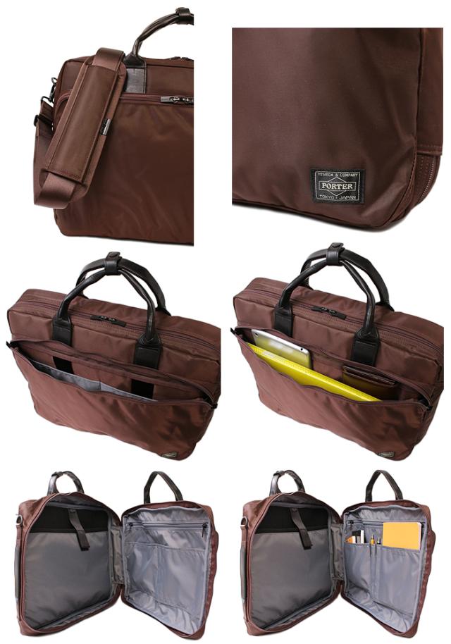 吉田カバン ポーター タイム 3wayビジネスバッグ 655-08296 ディティール画像03