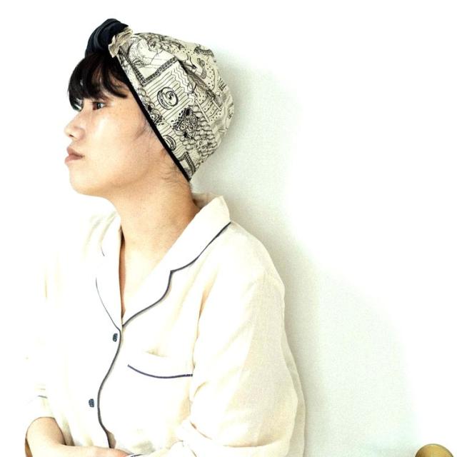 ITSUKI HAIR CREPERIE CAT PORTRAIT / GOOD SLEEP イツキ ヘアクレープリー ナイトキャップ