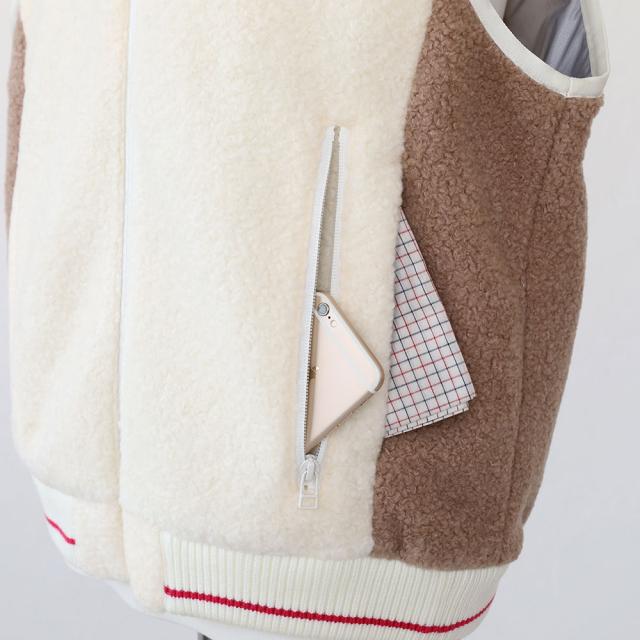 IZREEL イズリール ボアベスト