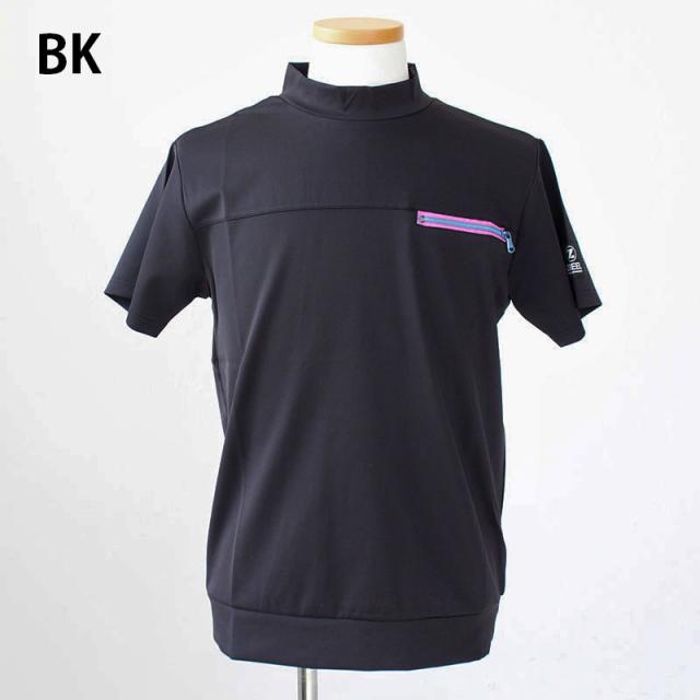 IZREEL 半袖モックZIP izr23ss007 カラー