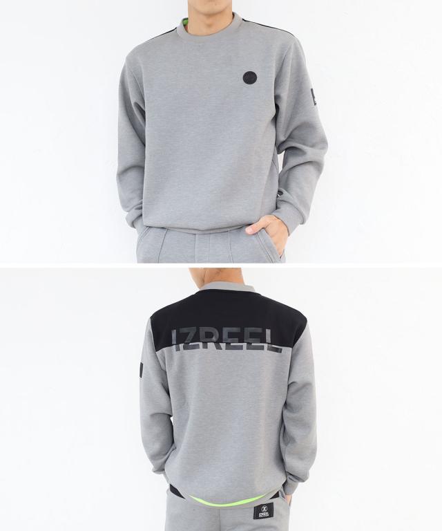 IZREEL イズリール シンプルプルオーバー メンズ