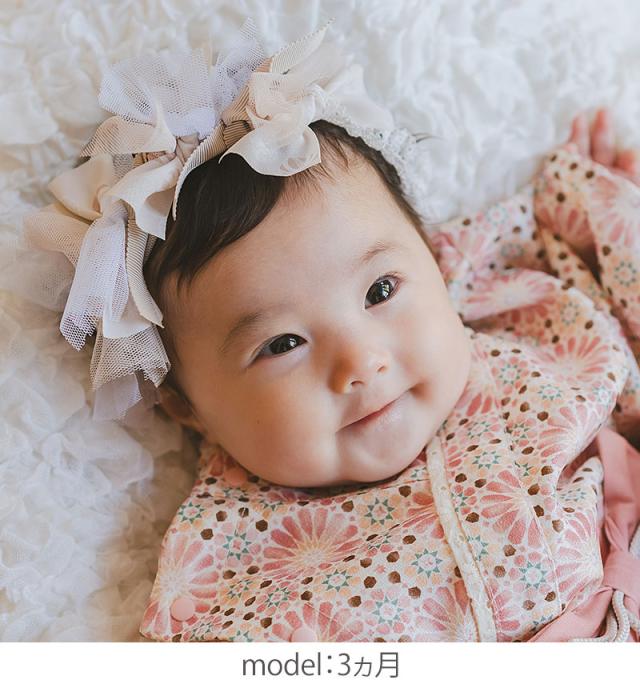 Lien de famille リヤンドファミーユ 和装 ヘアバンド リボンカチューム TEMARI 手毬