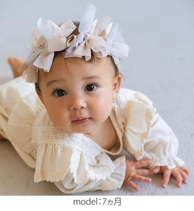 Lien de famille リヤンドファミーユ 和装 ヘアバンド リボンカチューム TEMARI 手毬