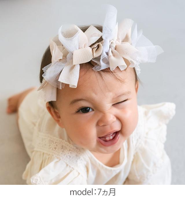 Lien de famille リヤンドファミーユ 和装 ヘアバンド リボンカチューム TEMARI 手毬