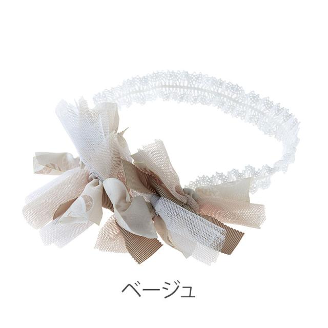 Lien de famille リヤンドファミーユ 和装 ヘアバンド リボンカチューム TEMARI 手毬