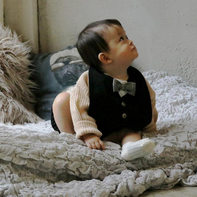 Lien de famille リヤンドファミーユ フォーマル 蝶ネクタイスタイ&パンツセット