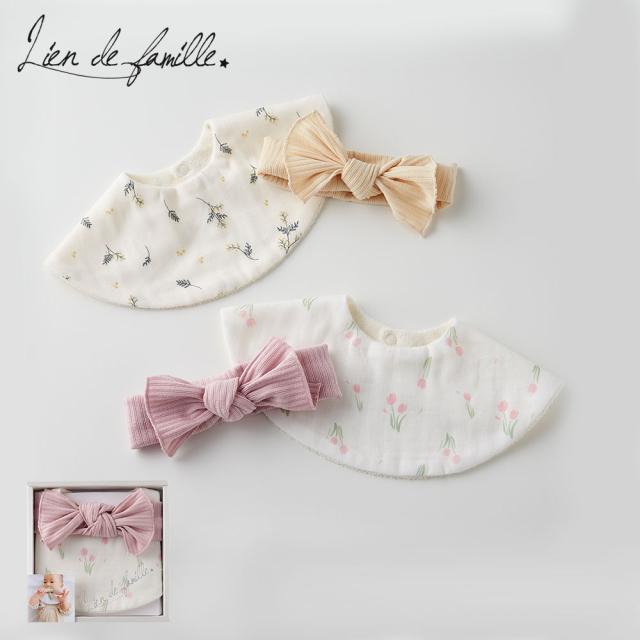 Lien de famille スタイとヘアバンドのギフトセット