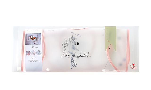 Lien de famille リヤンドファミーユ お食事エプロン・マット 2点セット