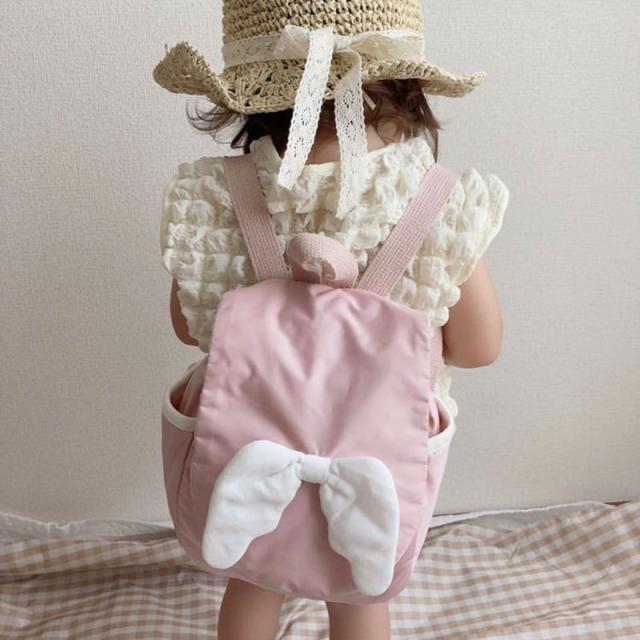 Lien de famille リヤンドファミーユ もこもこ天使のベビーリュックサック