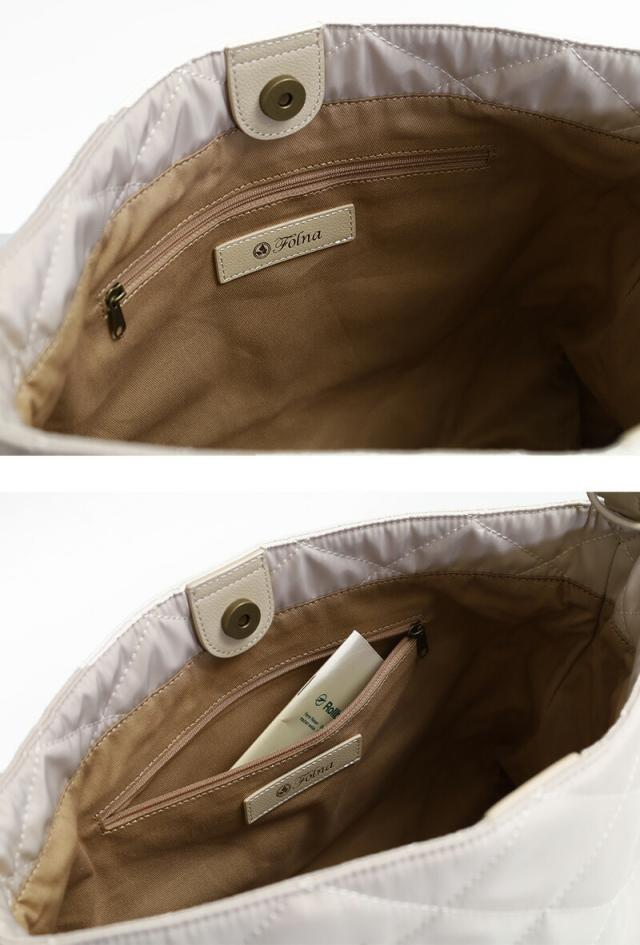 フォルナ ダイヤキルティング ワンハンドルバッグ k904066 ディティール画像06