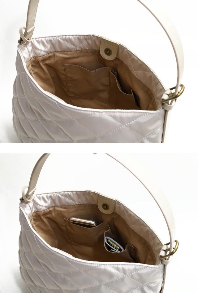 フォルナ ダイヤキルティング ワンハンドルバッグ k904066 ディティール画像07