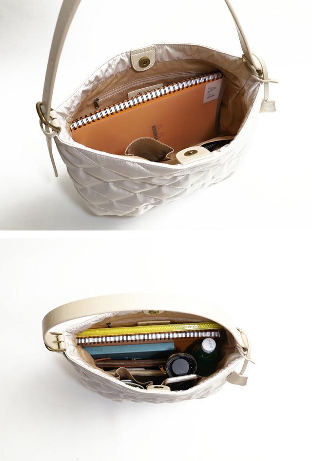 フォルナ ダイヤキルティング ワンハンドルバッグ k904066 ディティール画像08