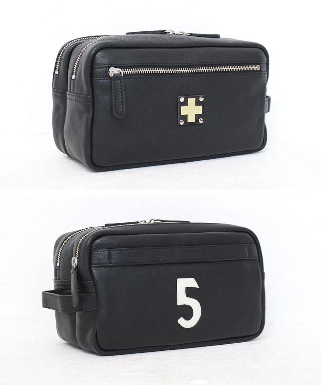 木の庄帆布 ラウンドポーチ