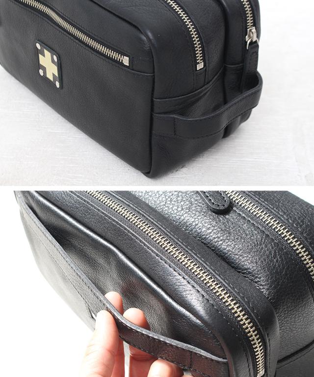 木の庄帆布 ラウンドポーチ