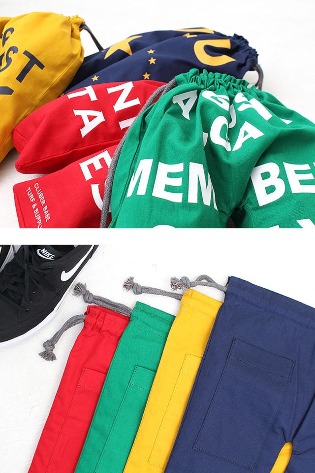 木の庄帆布 シューズケース