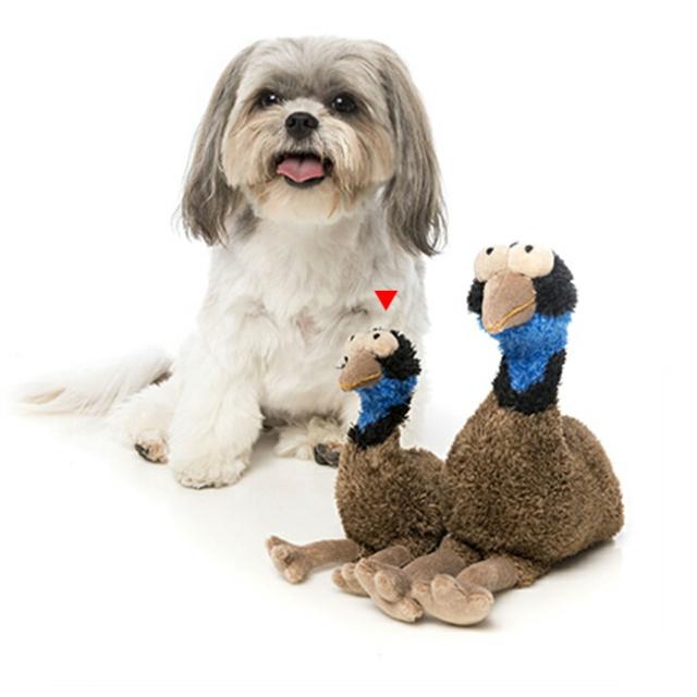 FuzzYard ファズヤード 犬猫用 おもちゃ/ぬいぐるみ オズ エミュー