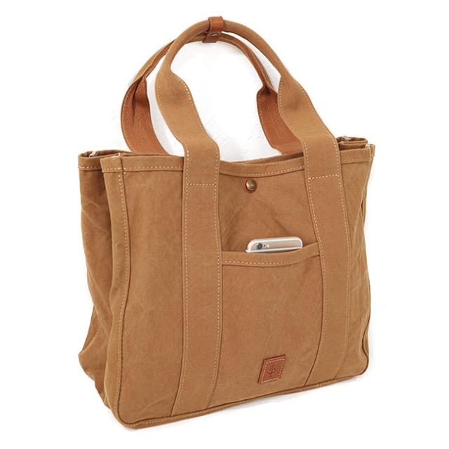 バギーズアネックス 18ozアーミーダックバイオ トートバッグ（中）lgrn4021