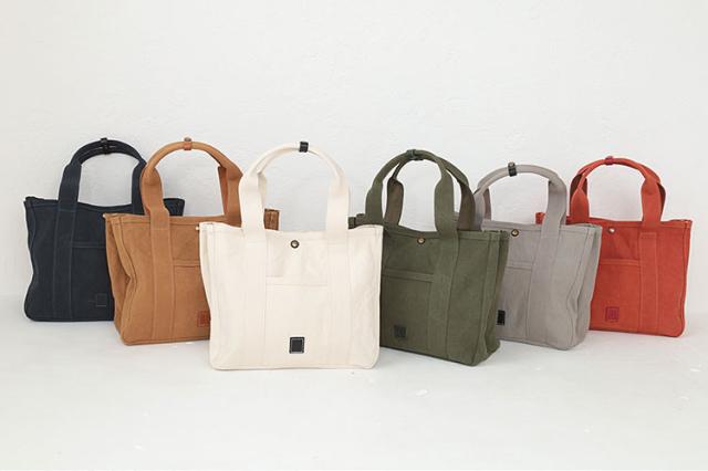 バギーズアネックス 18ozアーミーダックバイオ トートバッグ（中）lgrn4021