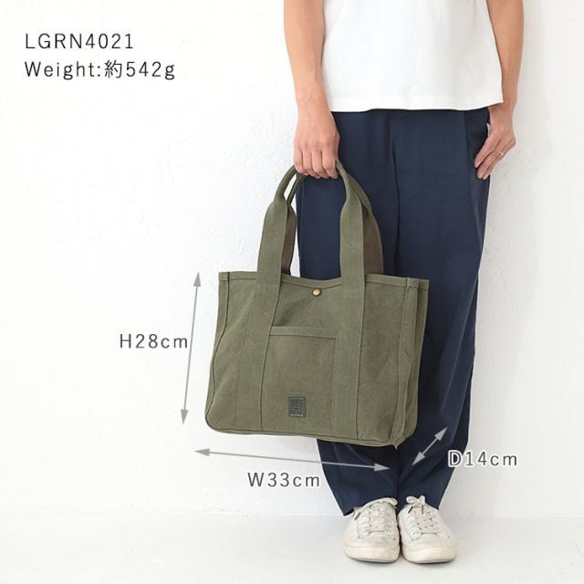 バギーズアネックス 18ozアーミーダックバイオ トートバッグ（中）lgrn4021