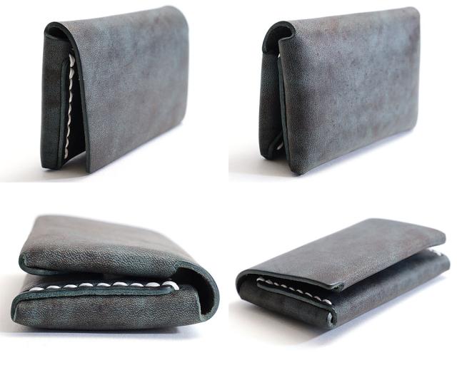 LITSTA リティスタ ムラ染め　折紙名刺入れ