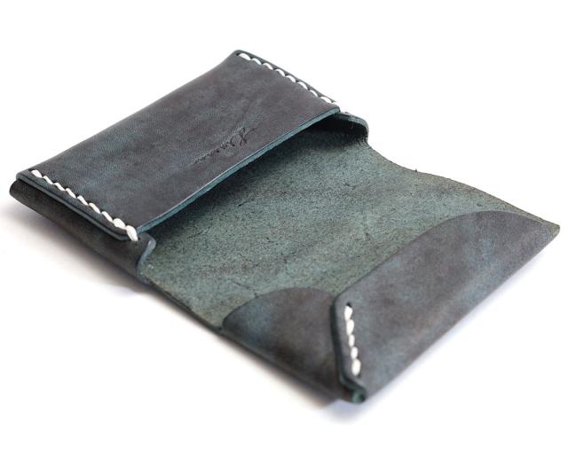 LITSTA リティスタ ムラ染め　折紙名刺入れ