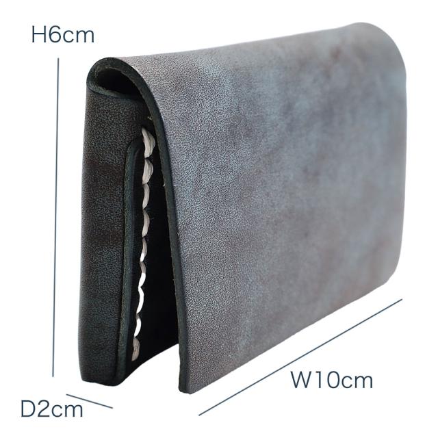 LITSTA リティスタ ムラ染め　折紙名刺入れ