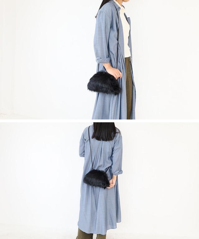 もののぐ エコファー がま口ポシェット LP4-EF サムネ