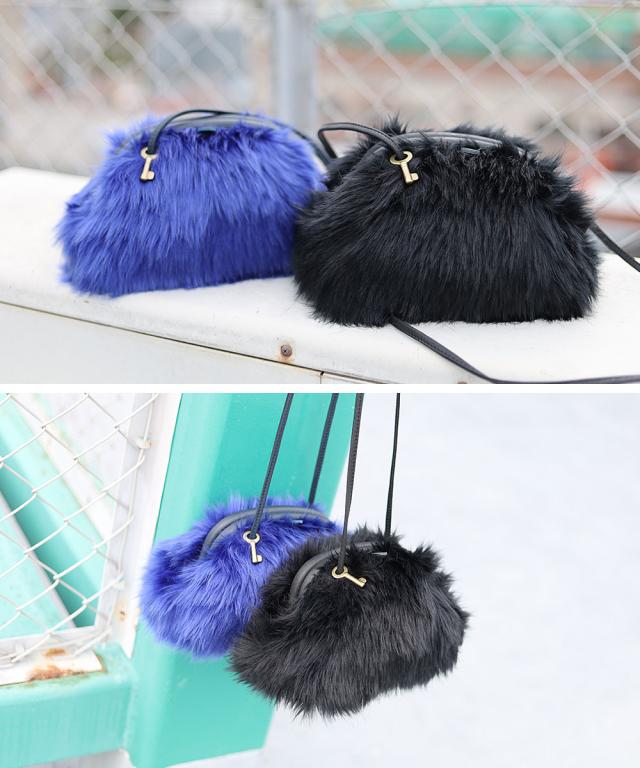 もののぐ エコファー がま口ポシェット LP4-EF サムネ