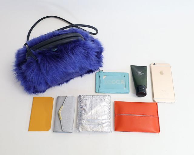 もののぐ エコファー がま口ポシェット LP4-EF ディティール