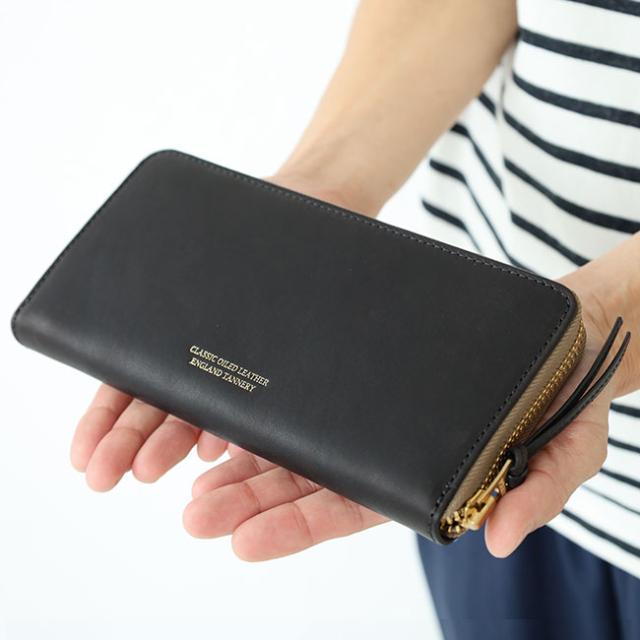 バギーズアネックス OILED CLASSIC ラウンドファスナー長財布 lzkm3000