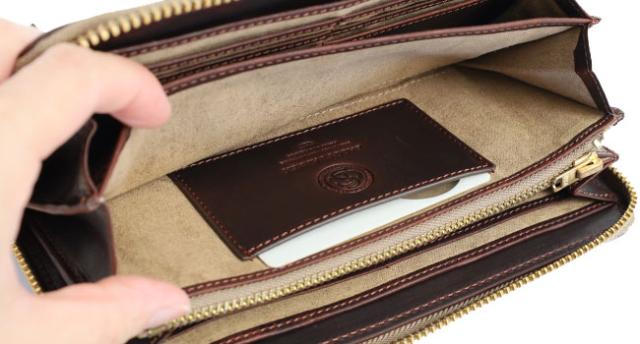 バギーズアネックス OILED CLASSIC ラウンドファスナー長財布 lzkm3000