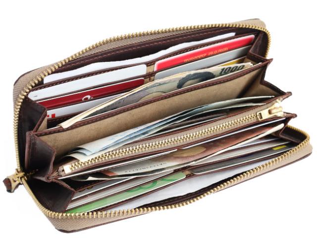 バギーズアネックス OILED CLASSIC ラウンドファスナー長財布 lzkm3000