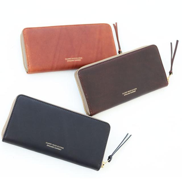 バギーズアネックス OILED CLASSIC ラウンドファスナー長財布 lzkm3000
