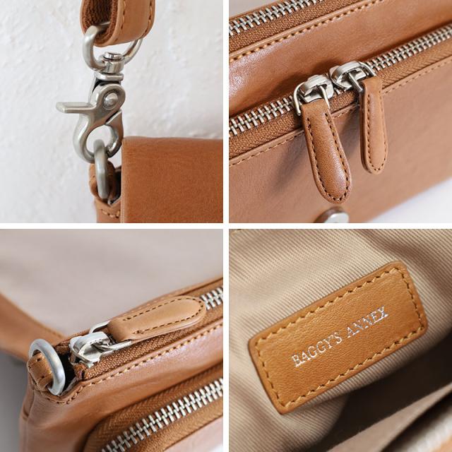 バギーズアネックス バフレザー お財布ショルダーバッグ LZKM5004