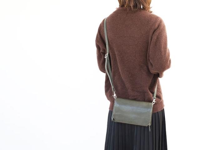 バギーズアネックス バフレザー お財布ショルダーバッグ LZKM5004