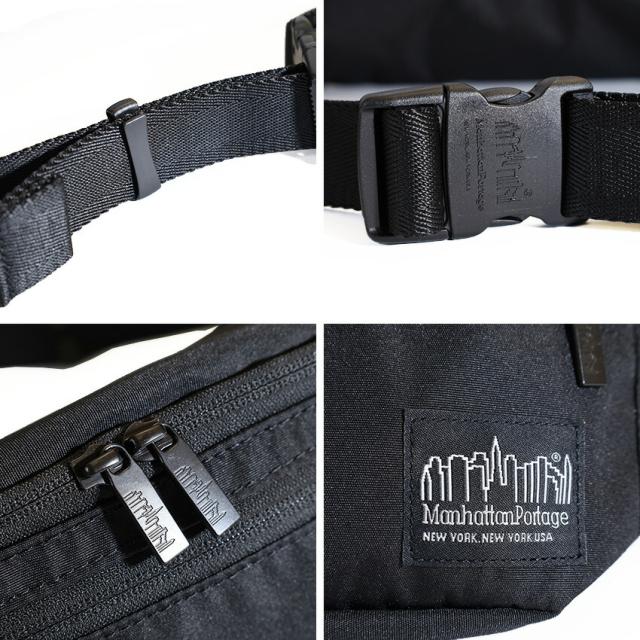 マンハッタン ポーテージ ブラックレーベル ウエストバッグ mp1110-305pbl