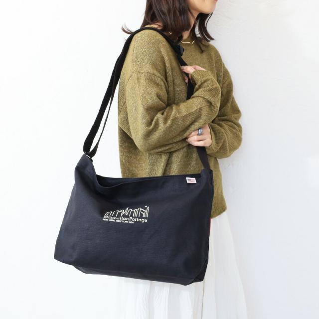 マンハッタンポーテージ クリアビュー ショルダーバッグ キャンバス mp1482cnvs