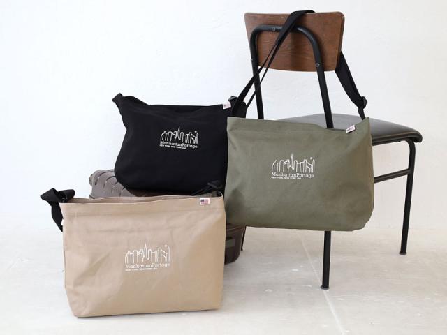 マンハッタンポーテージ クリアビュー ショルダーバッグ キャンバス mp1482cnvs