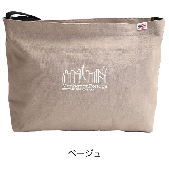 マンハッタンポーテージ クリアビュー ショルダーバッグ キャンバス mp1482cnvs