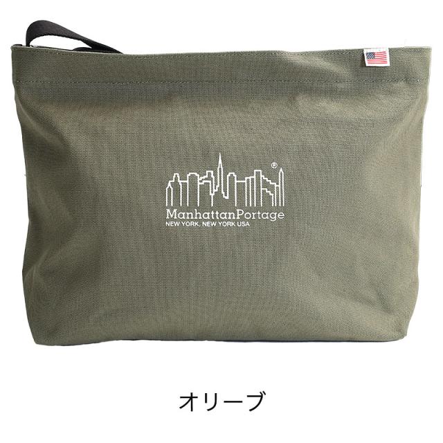 マンハッタンポーテージ クリアビュー ショルダーバッグ キャンバス mp1482cnvs